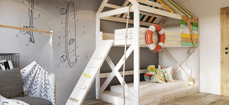 50 дизайнов детских комнат. Универсальные варианты | centerforstrategy.ru