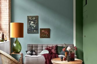 Гостиная, стиль винтаж