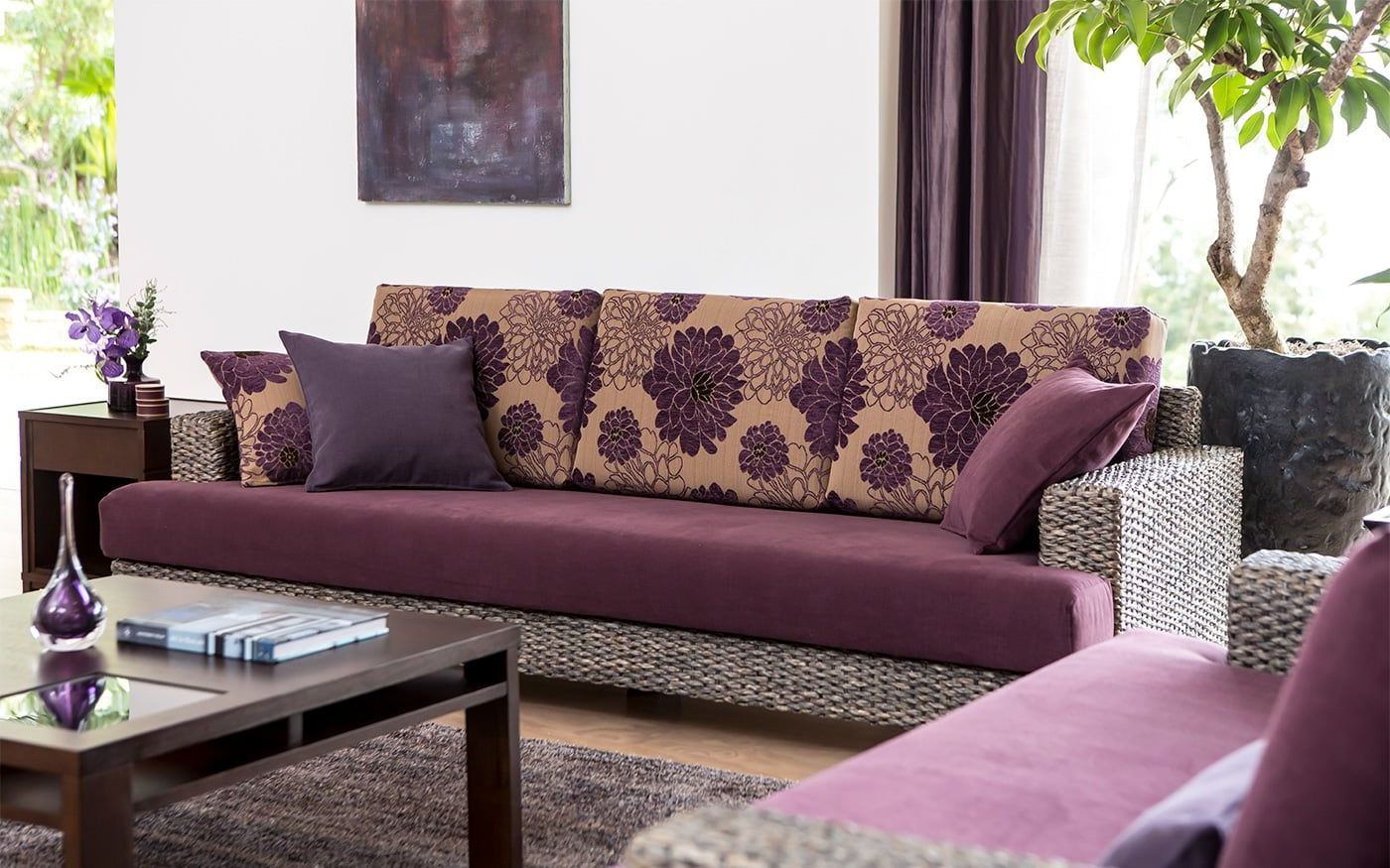 цвет дивана в гостиной