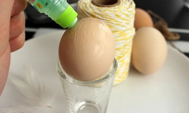 как украсить яйца