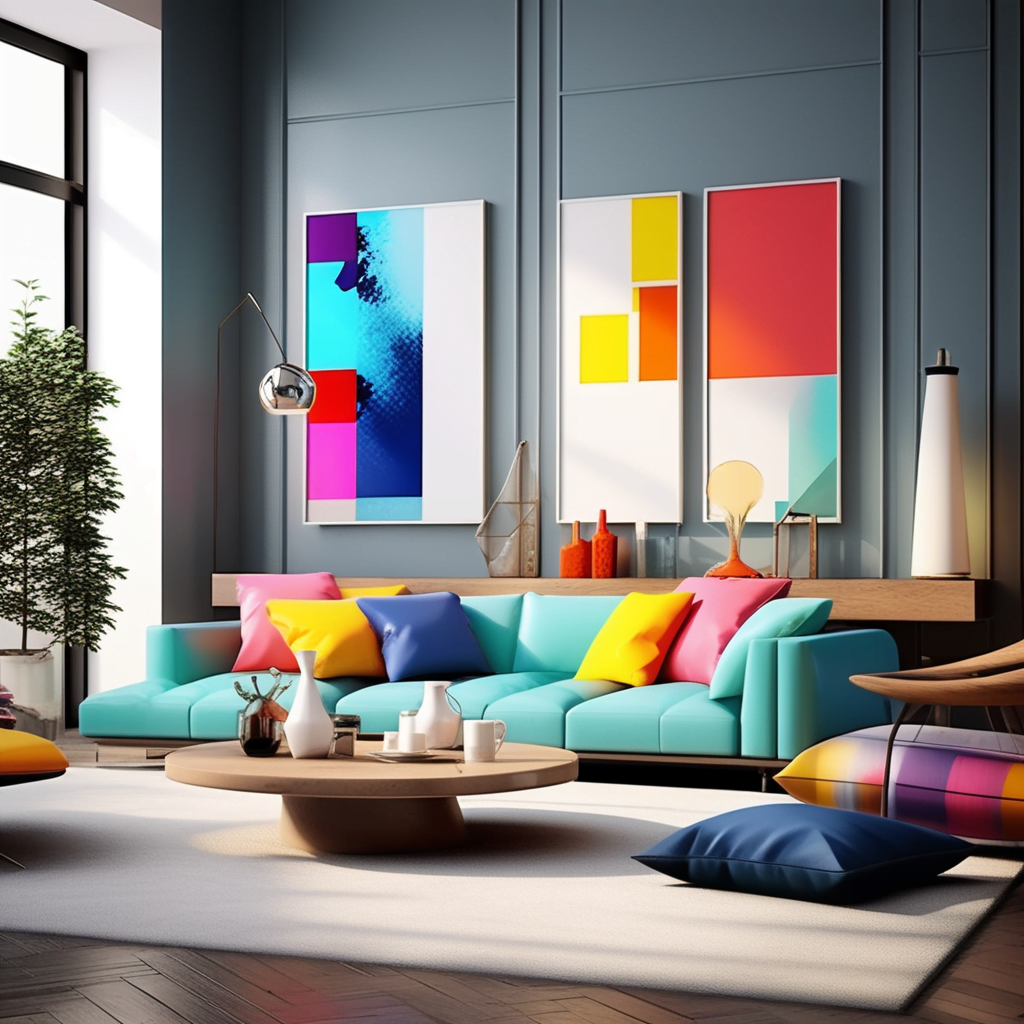 one of the most popular ways to create accents in an interior is by using bright colors color accen (5)