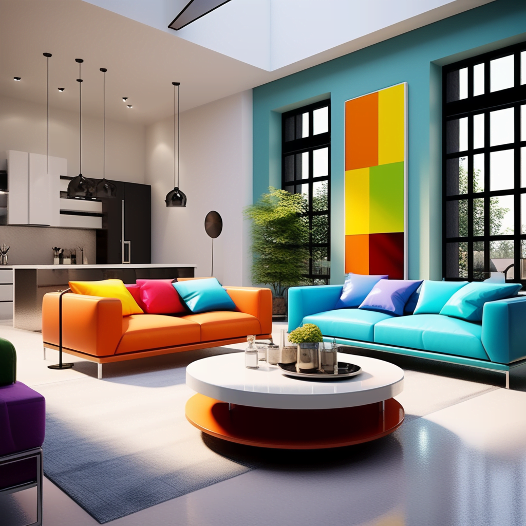 one of the most popular ways to create accents in an interior is by using bright colors color accen (6)