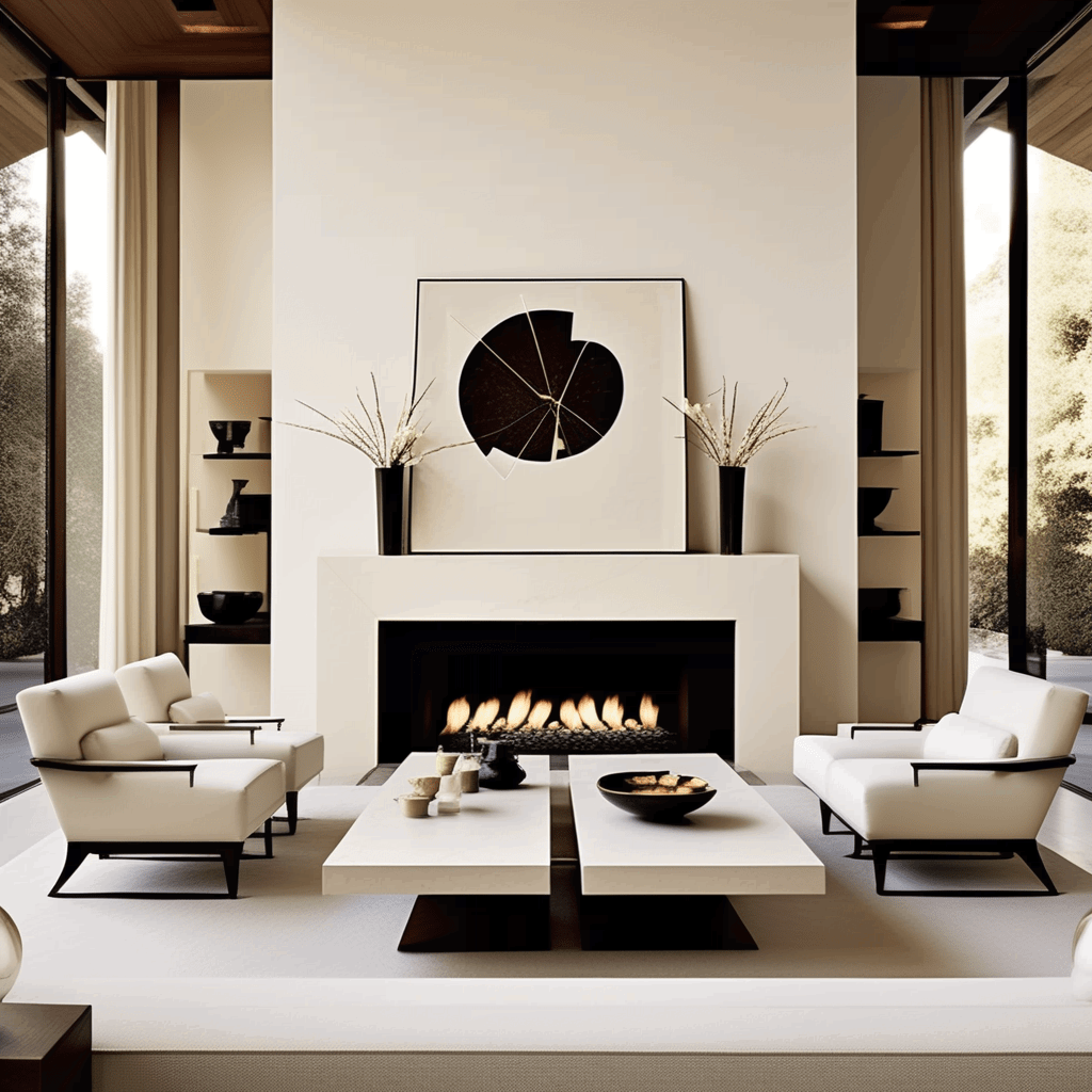 using symmetry or asymmetry is another way to create accents in an interior symmetrical composition (1)