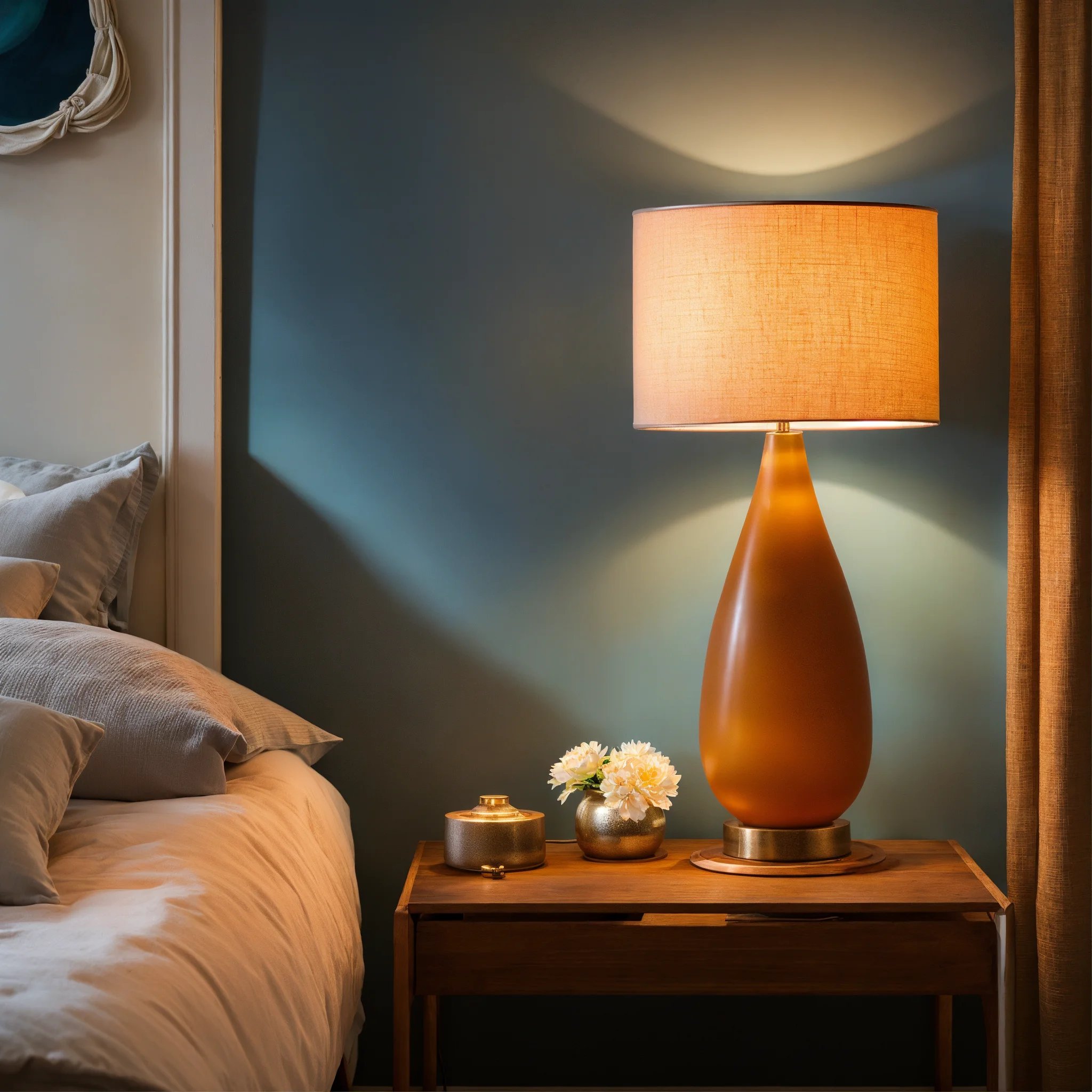 create a cozy and calm atmosphere in your bedroom