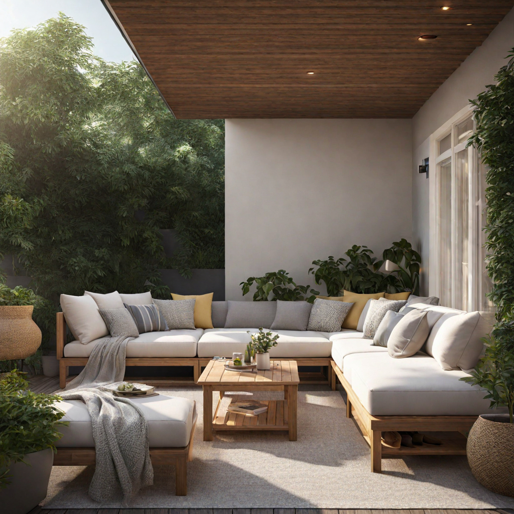 if you have the opportunity create a cozy outdoor seating area arrange comfortable furniture add