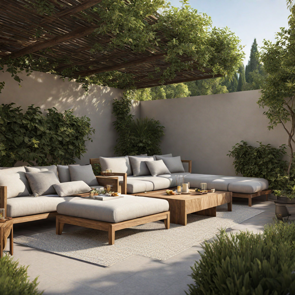 if you have the opportunity create a cozy outdoor seating area arrange comfortable furniture add 1