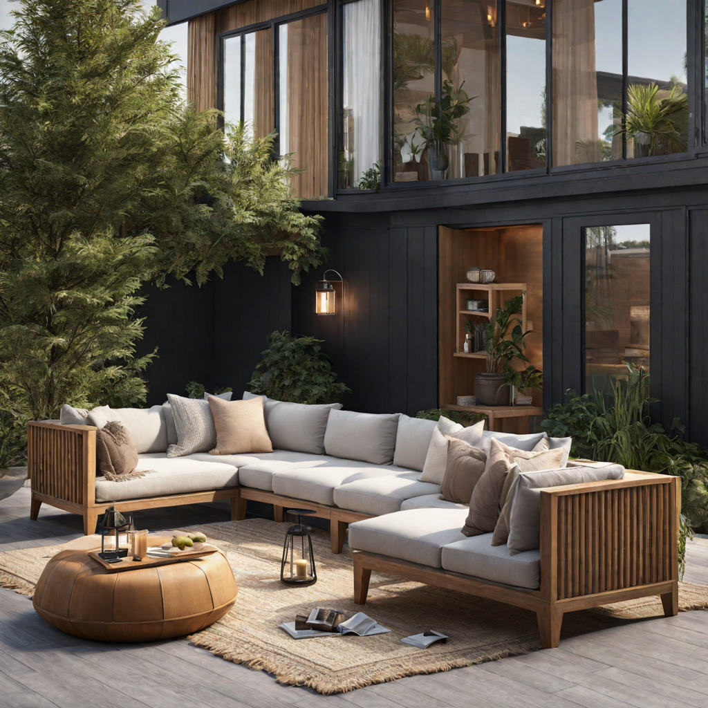 if you have the opportunity create a cozy outdoor seating area arrange comfortable furniture add 2