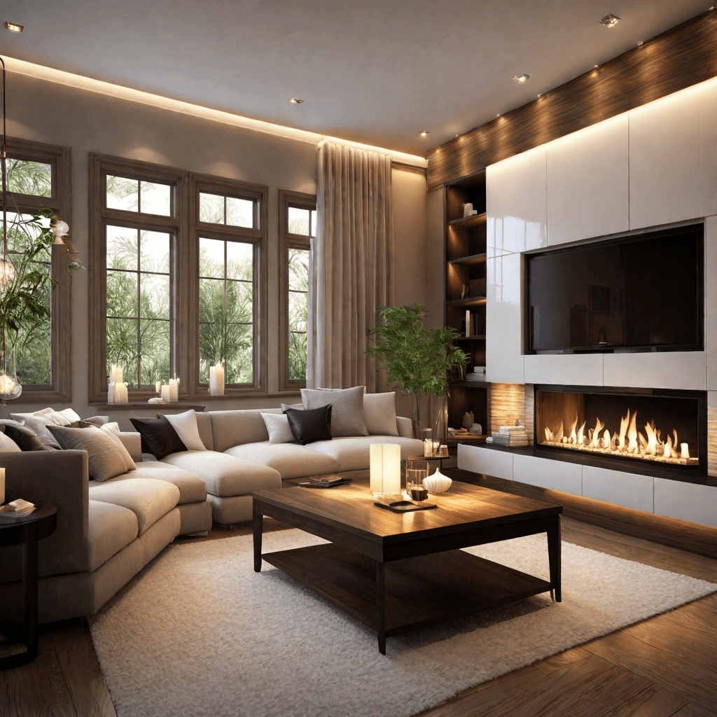light is one of the key factors influencing the coziness of a home use different lighting sources
