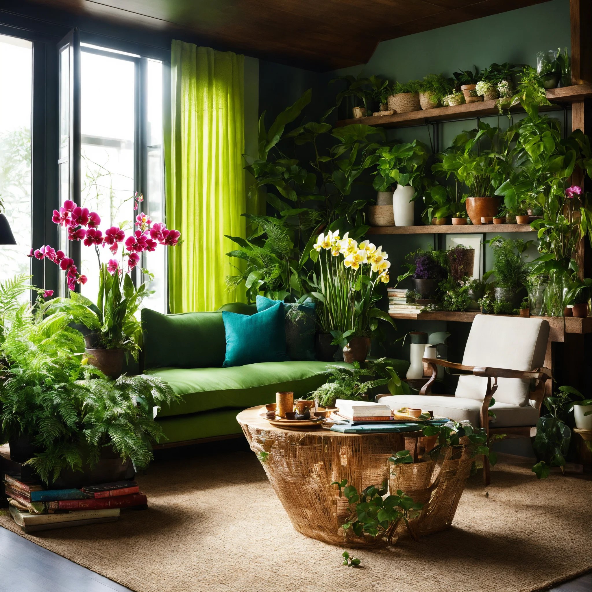 plants and flowers add life and freshness to an in 7