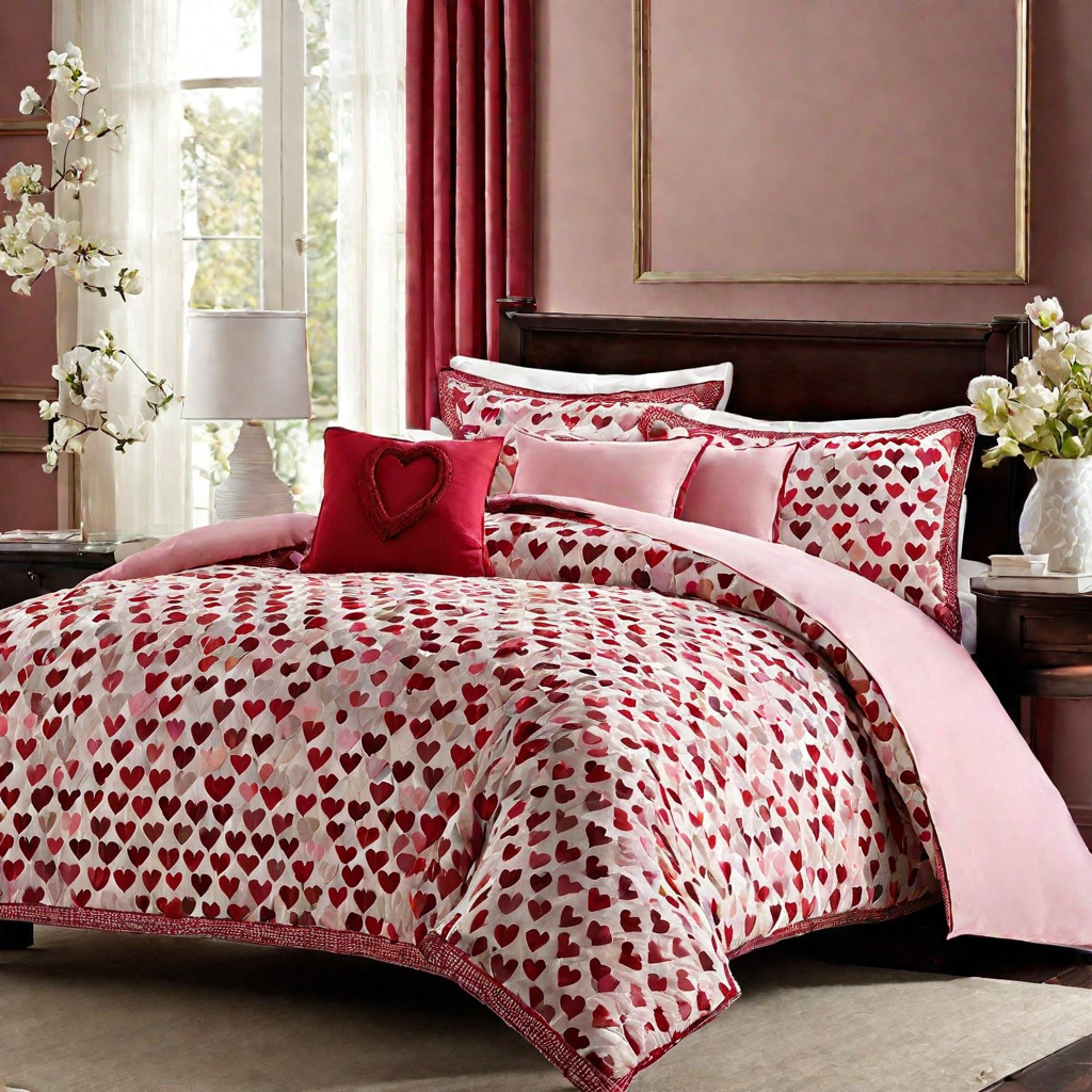 day valentines day choose cushions bedspreads or curtains with romantic patterns such as hearts or (1)