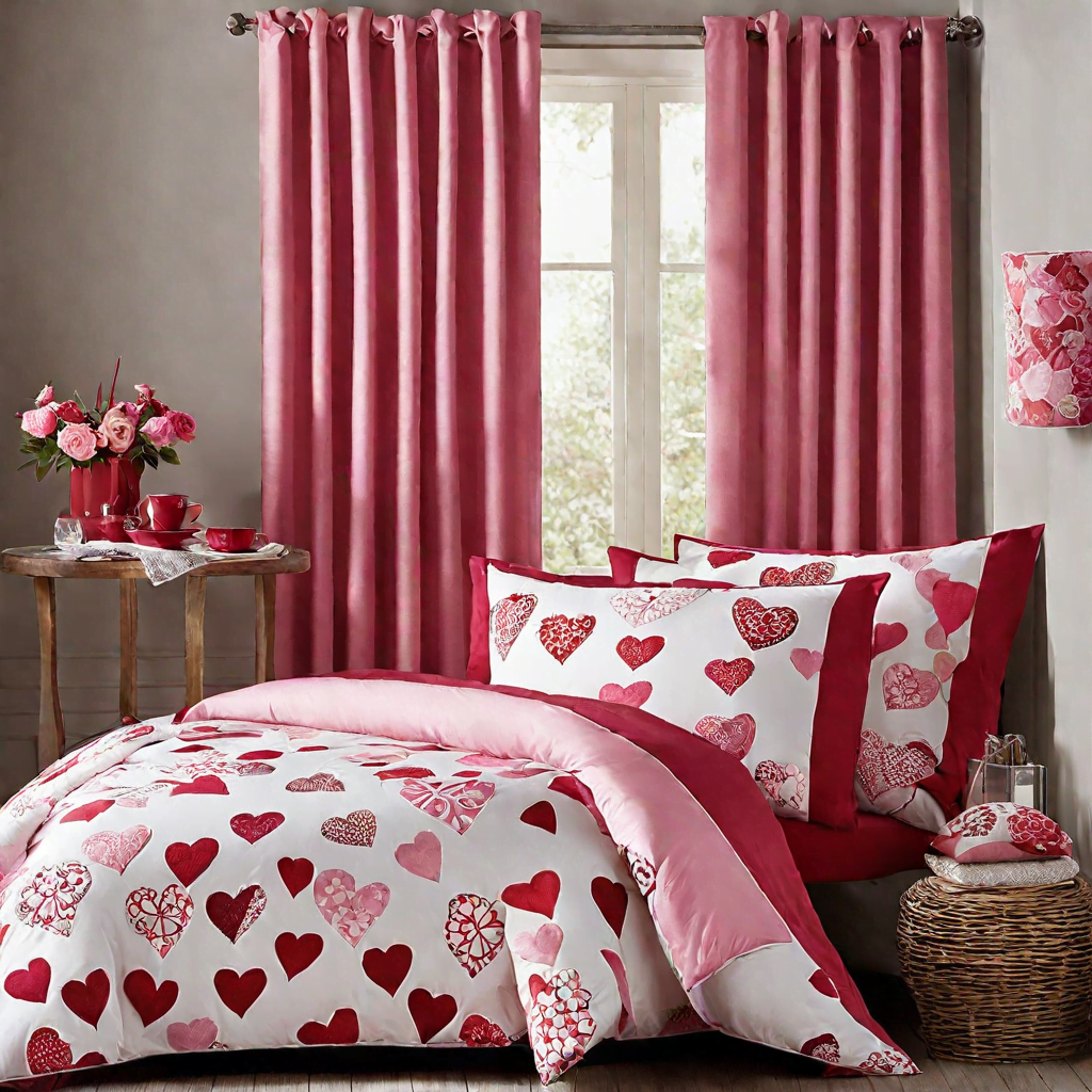 day valentines day choose cushions bedspreads or curtains with romantic patterns such as hearts or (4)