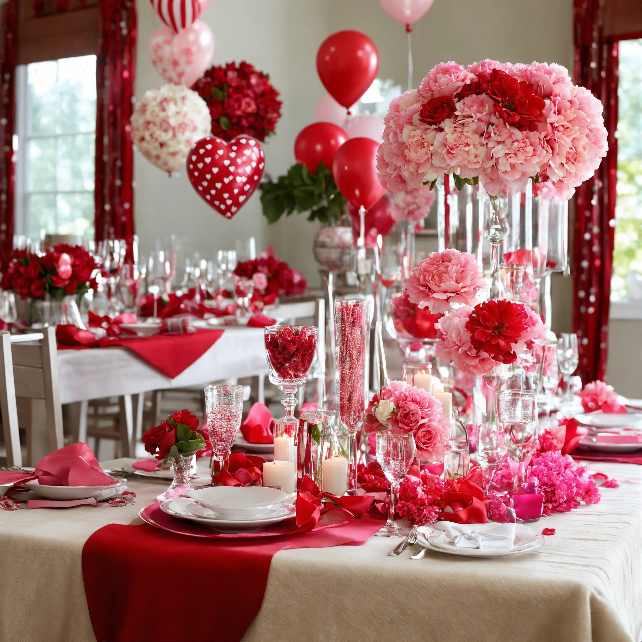interior decorating for valentines day use candle 3