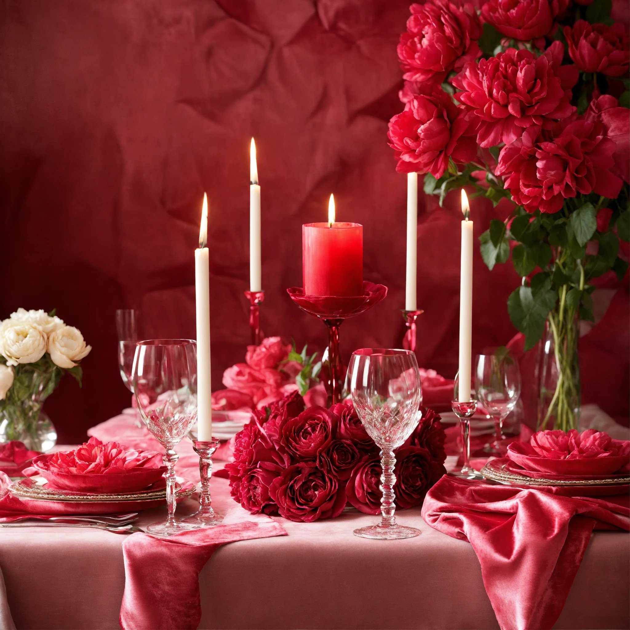 interior decorating for valentines day use candle 4