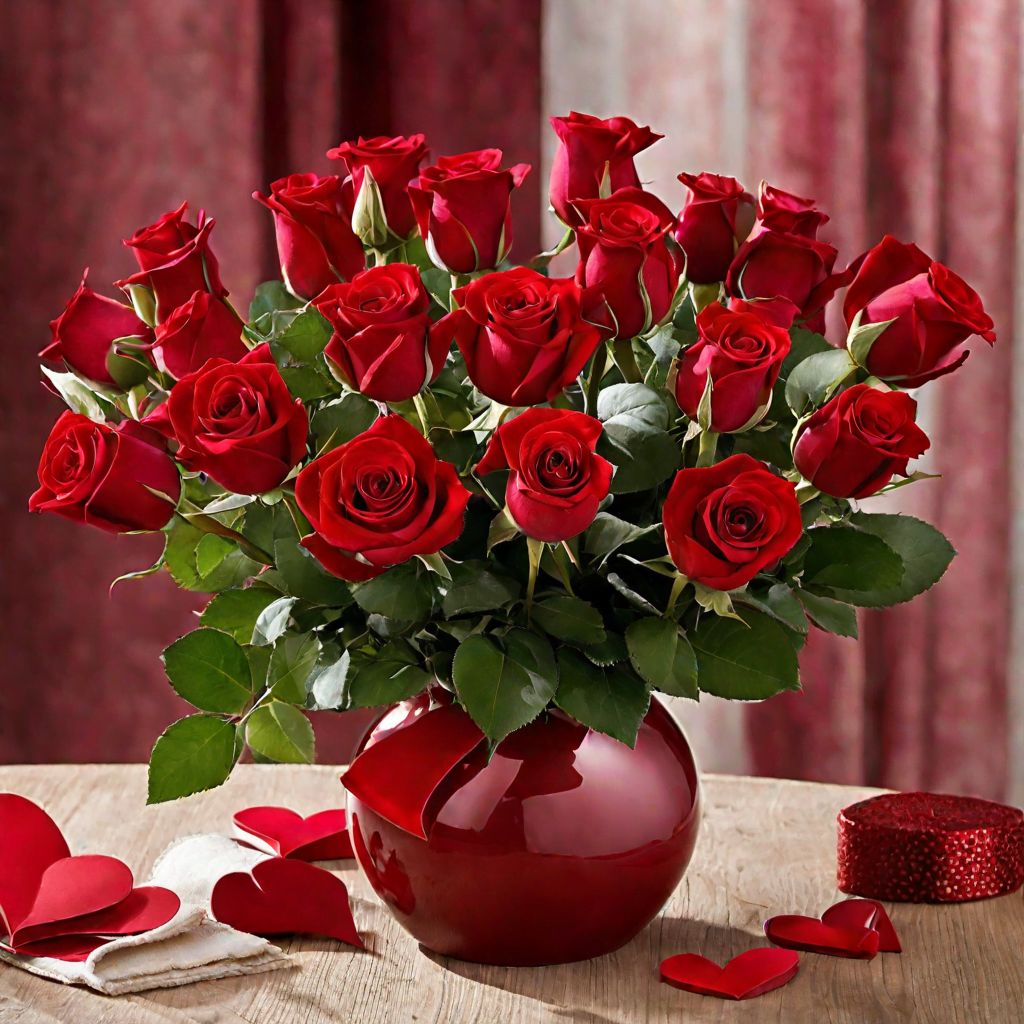 the traditional approach to interior decorating for valentines day is based on romantic and classic (3)