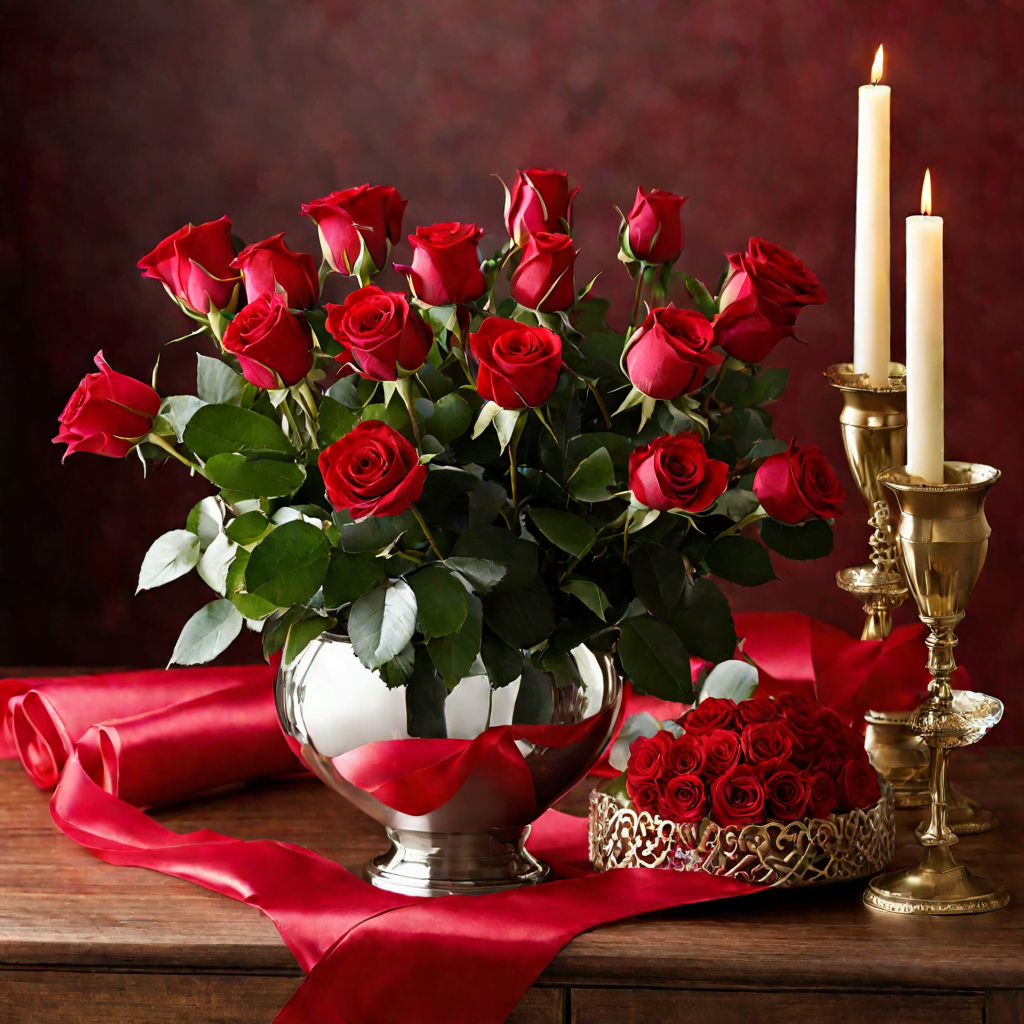 the traditional approach to interior decorating for valentines day is based on romantic and classic (6)